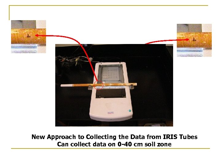 New Approach to Collecting the Data from IRIS Tubes Can collect data on 0