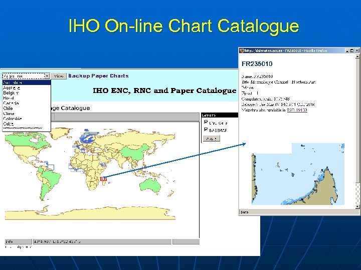 IHO On-line Chart Catalogue 
