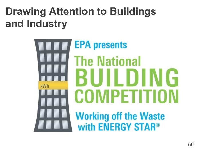 Drawing Attention to Buildings and Industry 50 