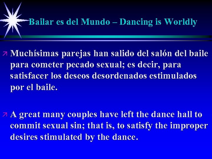 Bailar es del Mundo – Dancing is Worldly ä Muchísimas parejas han salido del