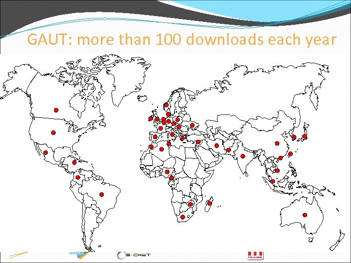 GAUT: more than 100 downloads each year 
