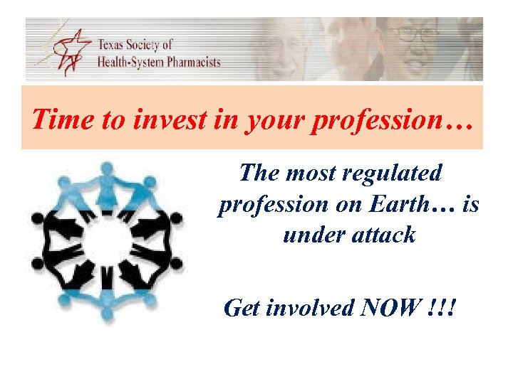 Time to invest in your profession… The most regulated profession on Earth… is under