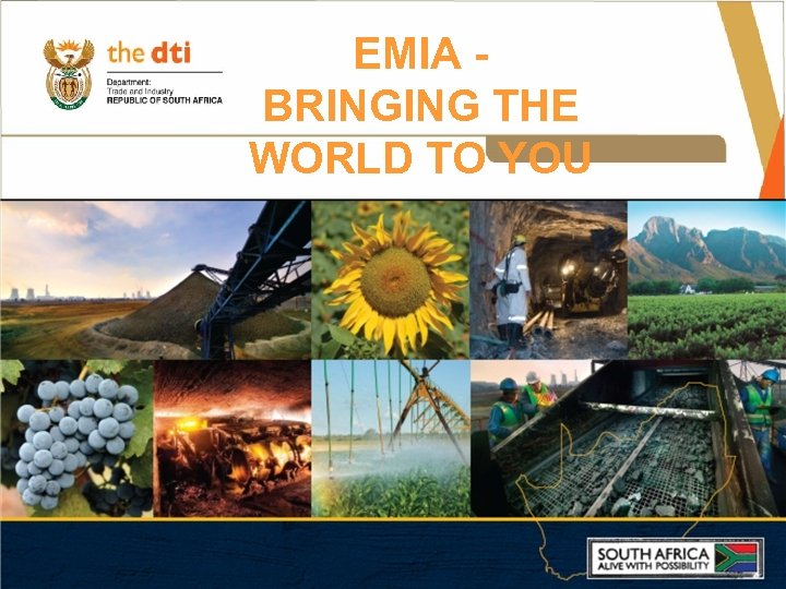 EMIA BRINGING THE WORLD TO YOU 