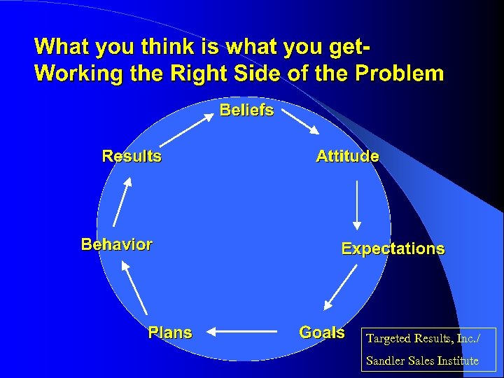 Targeted Results, Inc. / Sandler Sales Institute 