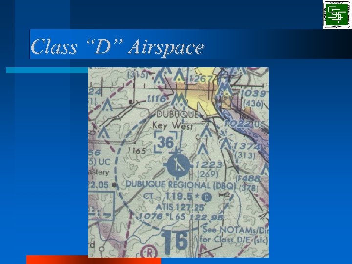 Class “D” Airspace 