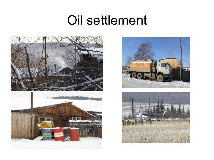 Oil settlement 