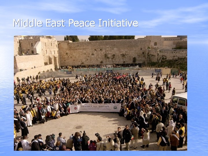 Middle East Peace Initiative 