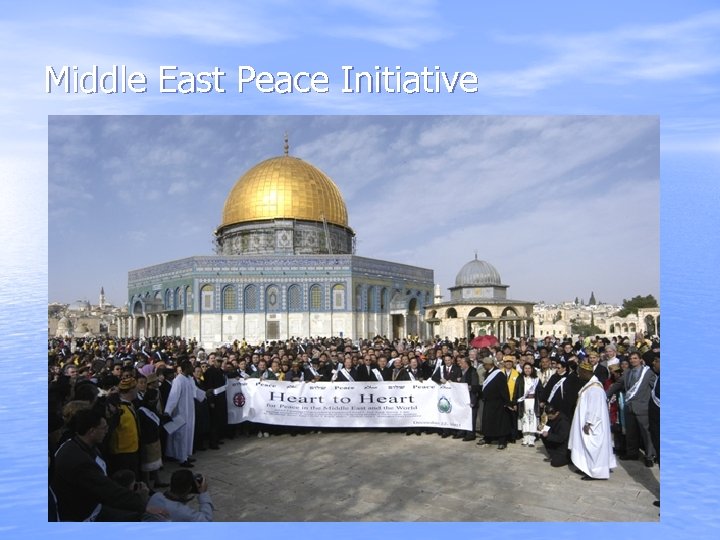 Middle East Peace Initiative 