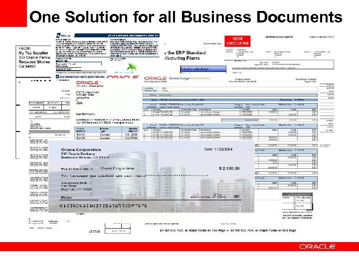 One Solution for all Business Documents 