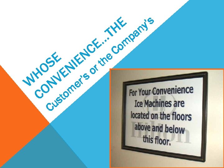 E ny’s TH a … omp E C C E IEN the S N