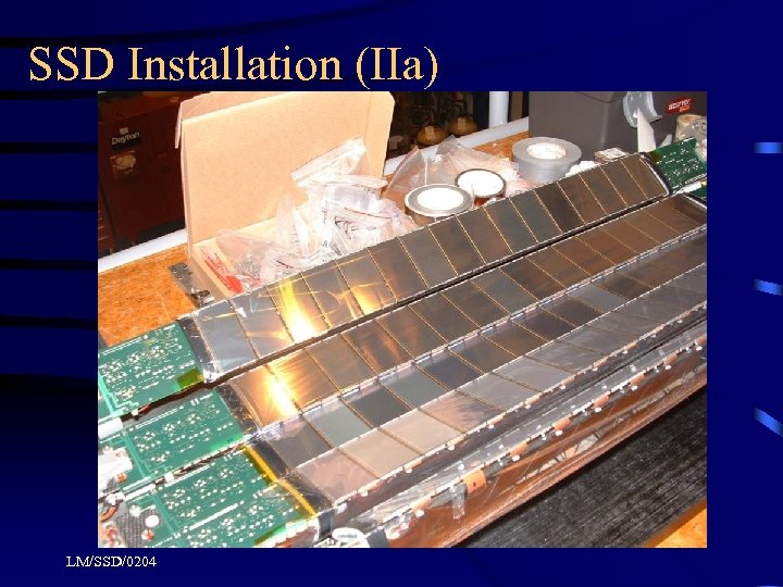 SSD Installation (IIa) LM/SSD/0204 