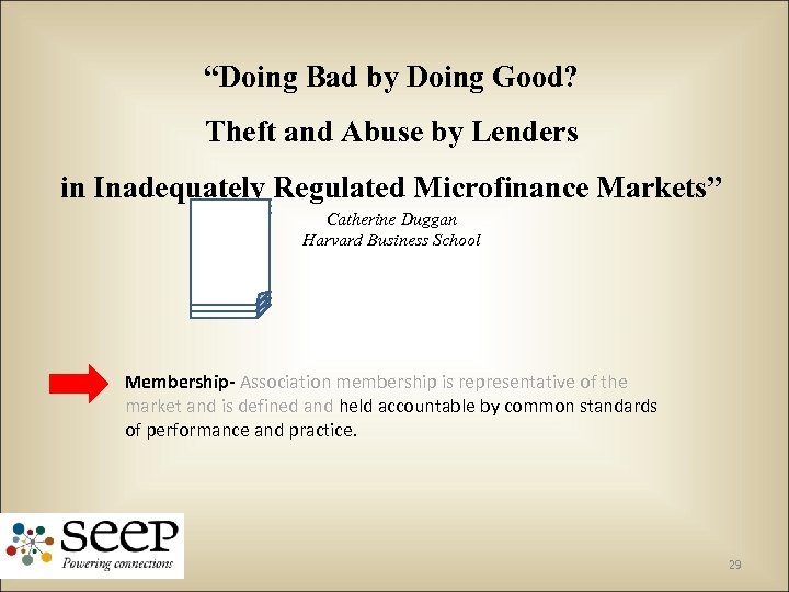 “Doing Bad by Doing Good? Theft and Abuse by Lenders in Inadequately Regulated Microfinance