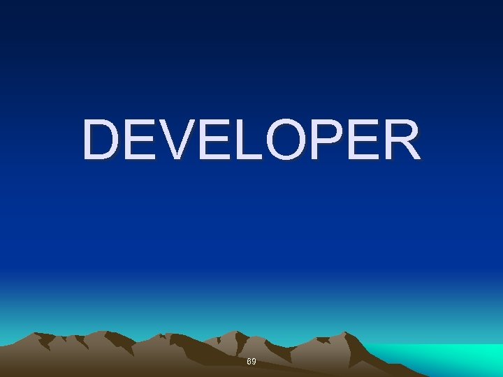 DEVELOPER 69 