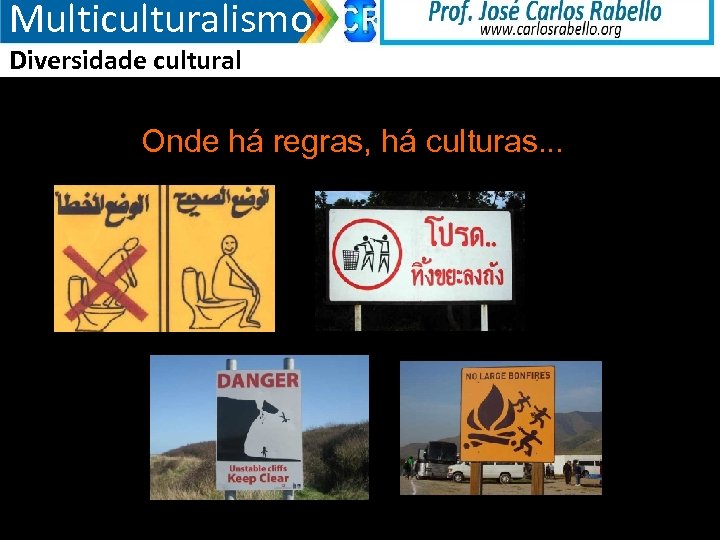 Multiculturalismo Diversidade cultural Onde há regras, há culturas. . . 3/18/2018 