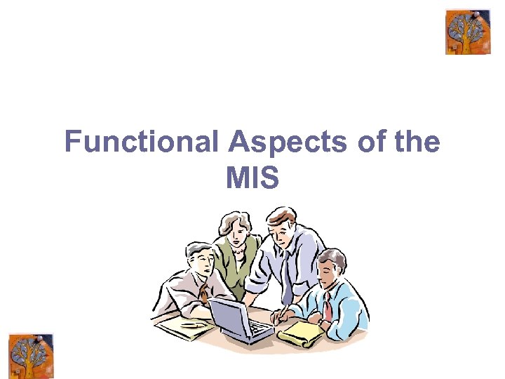 Functional Aspects of the MIS 