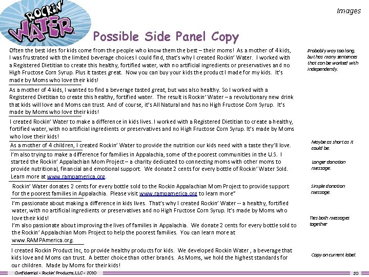 Images Possible Side Panel Copy Often the best ides for kids come from the