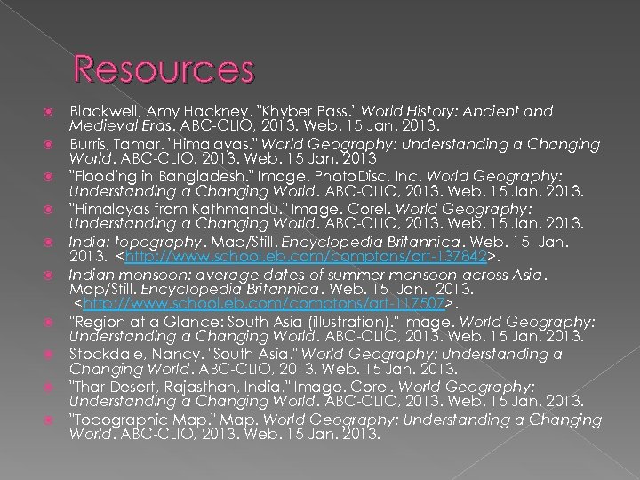 Resources Blackwell, Amy Hackney. 