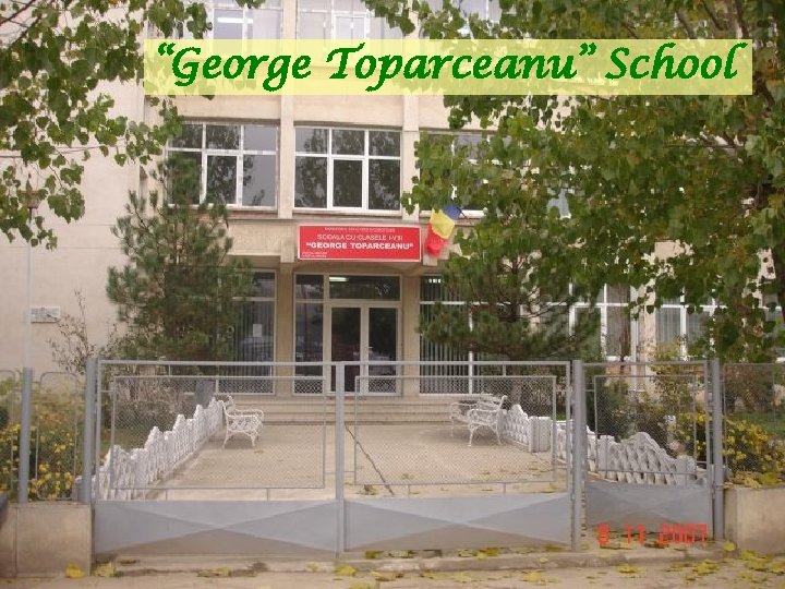 “George Toparceanu” School 