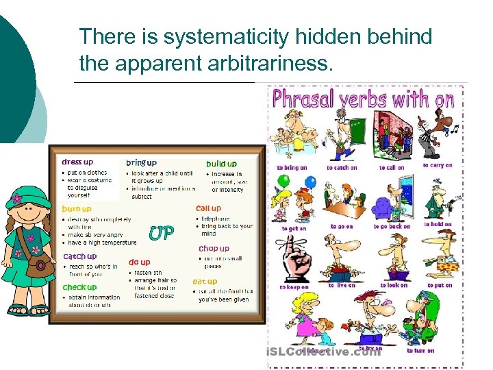 There is systematicity hidden behind the apparent arbitrariness. 