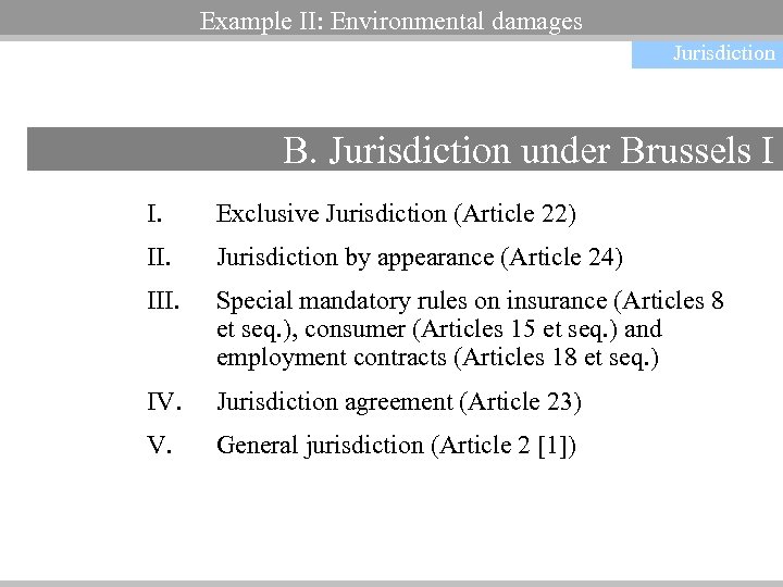 Two Examples Of Recent Developments In European Private