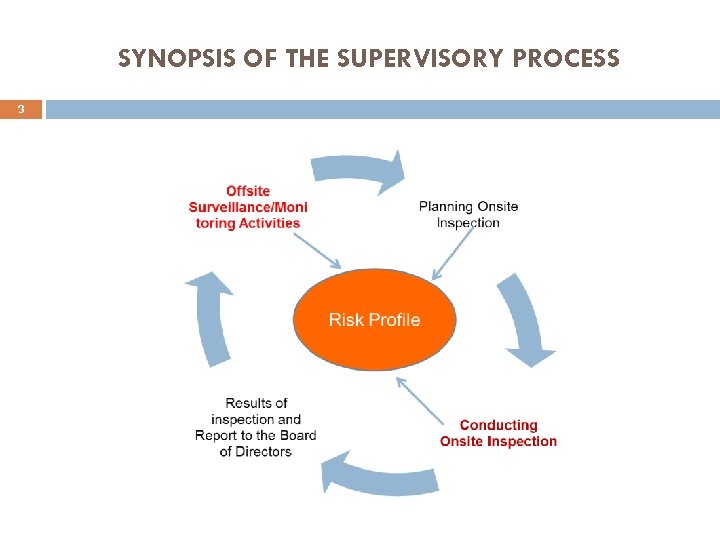 SYNOPSIS OF THE SUPERVISORY PROCESS 3 