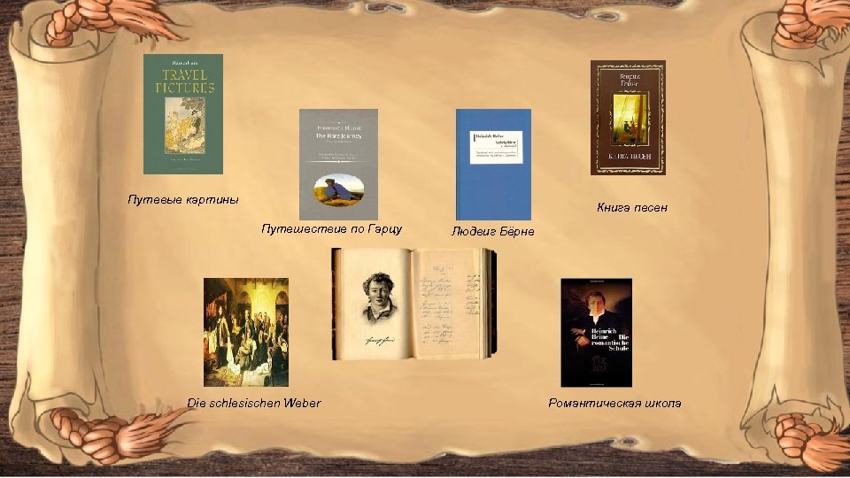Путевые картины Книга песен Путешествие по Гарцу Die schlesischen Weber Людвиг Бёрне Романтическая школа