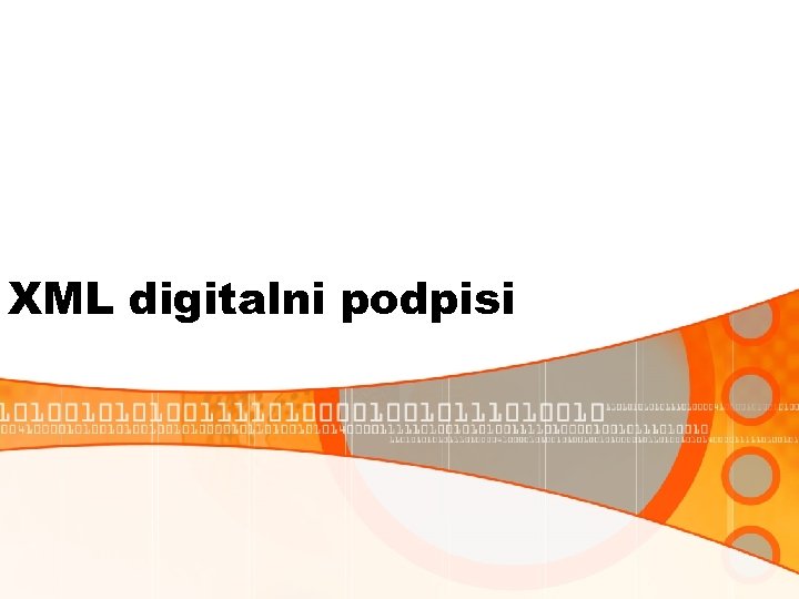 XML digitalni podpisi 