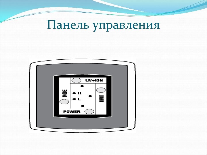 Панель управления 