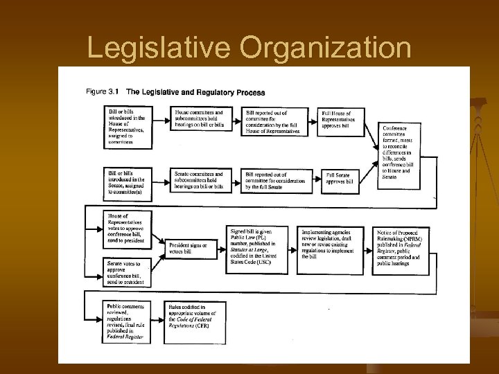 Legislative Organization 