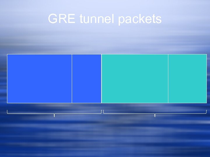 GRE tunnel packets 