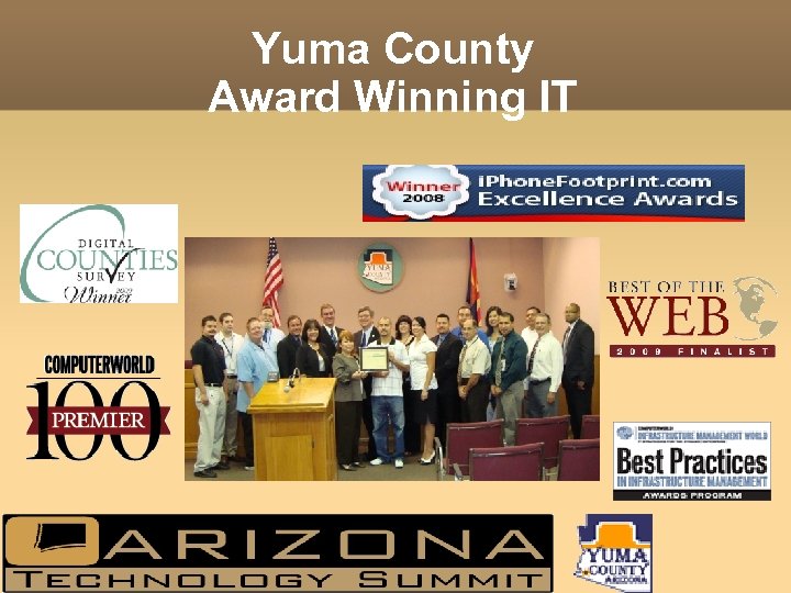 Yuma County Award Winning IT 