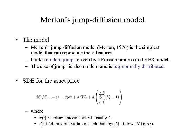 watsapp web merton jump model explaining volatility smile