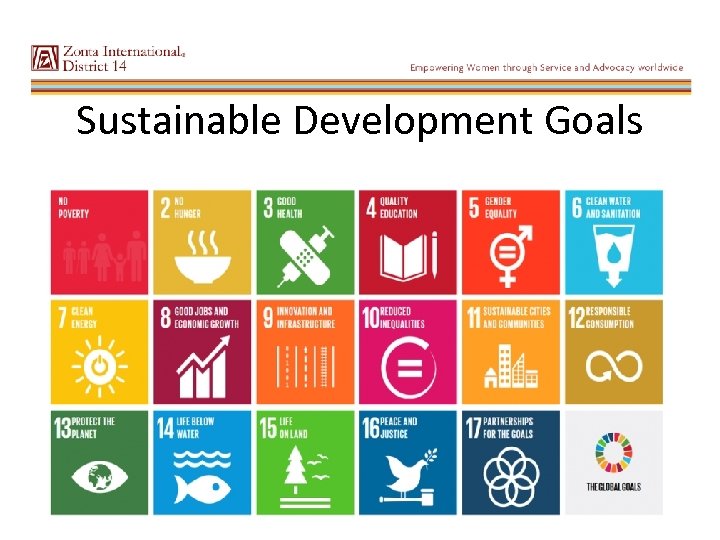 Sustainable Development Goals 