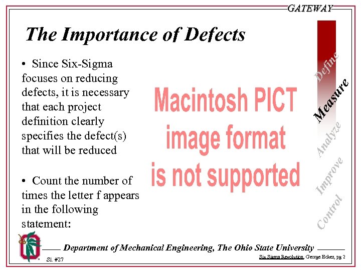 GATEWAY • Count the number of times the letter f appears in the following
