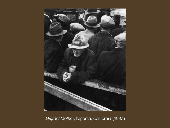 Migrant Mother, Nipoma, California (1937) 