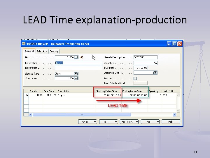 LEAD Time explanation-production 11 