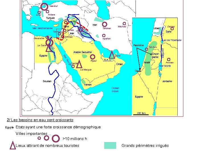 Istanbul Ankara Izmir Turquie Alep Iran Syrie Mer Méditerranée Irak Méched Syrie Ispahan Lac