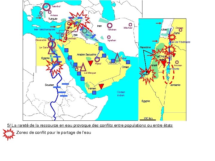 Istanbul Ankara Izmir Turquie Alep Iran Syrie Mer Méditerranée Irak Méched Syrie Ispahan Lac
