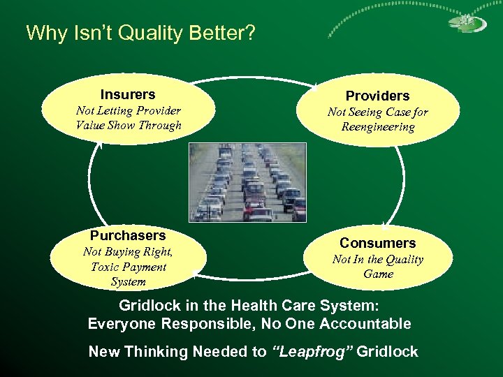 Why Isn’t Quality Better? Insurers Not Letting Provider Value Show Through Purchasers Not Buying