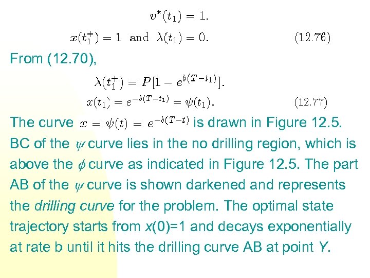 From (12. 70), The curve is drawn in Figure 12. 5. BC of the