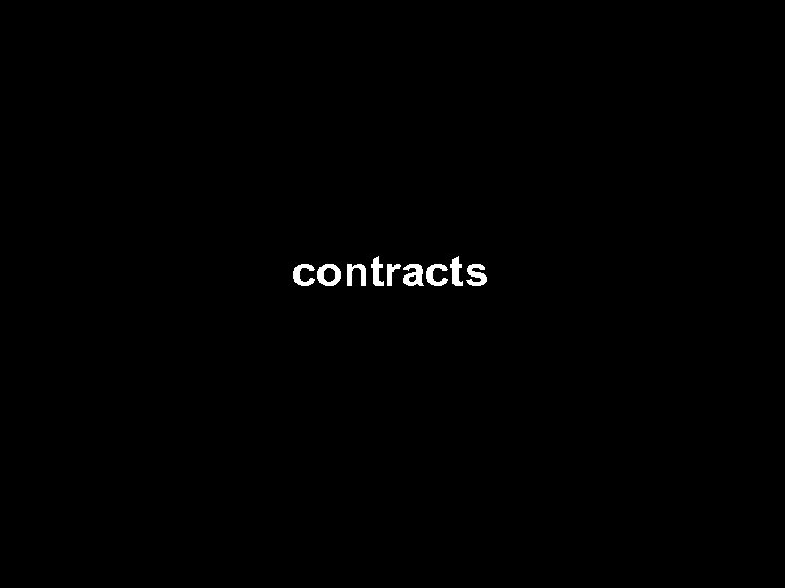 contracts 