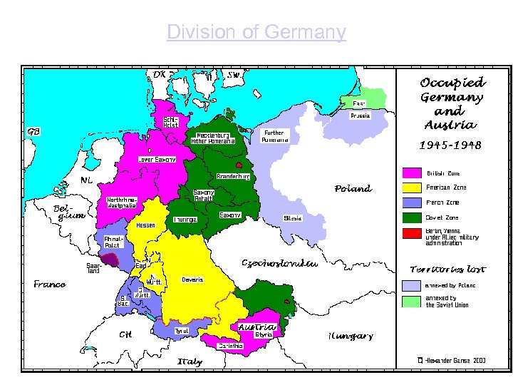 Division of Germany 