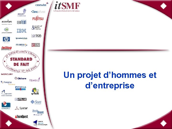 Un projet d’hommes et d’entreprise 