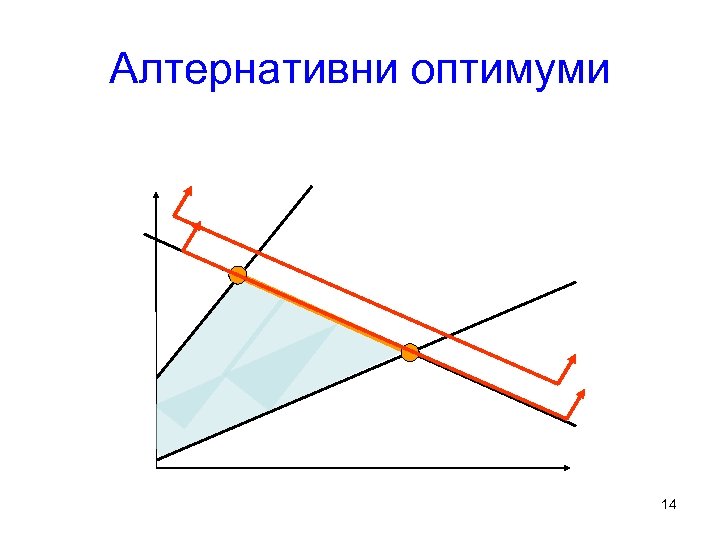 Алтернативни оптимуми 14 