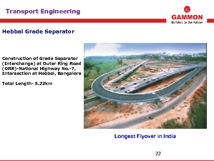 Transport Engineering Hebbal Grade Separator Construction of Grade Separator (Interchange) at Outer Ring Road