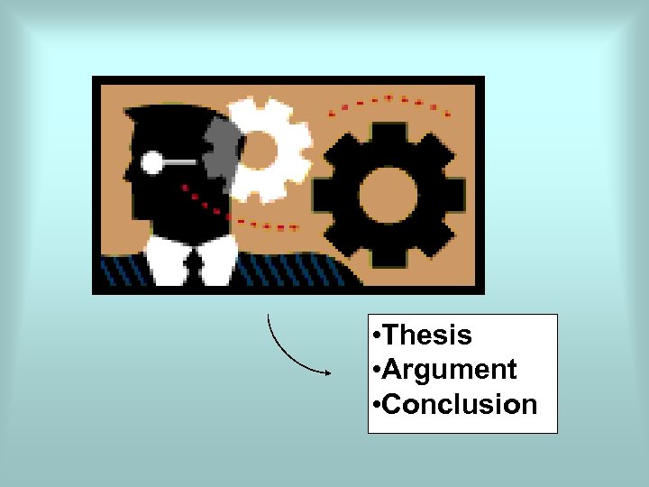  • Thesis • Argument • Conclusion 