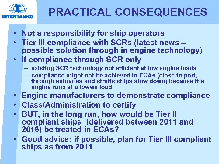 Marpol Annex Vi Amendments And The Practical Consequences 