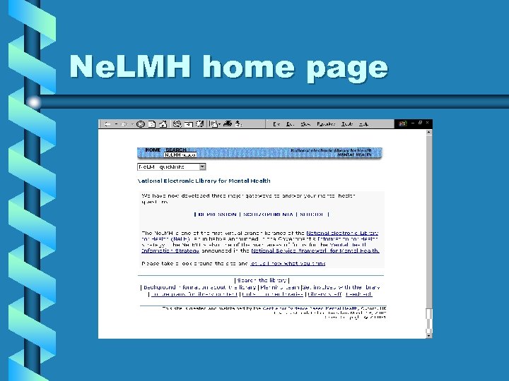 Ne. LMH home page 