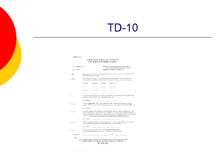 TD-10 