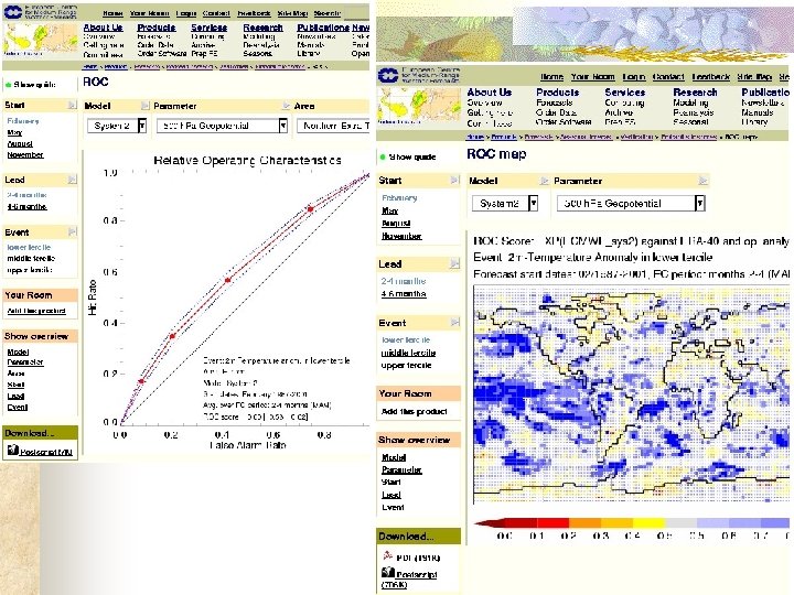 The ECMWF Web site 